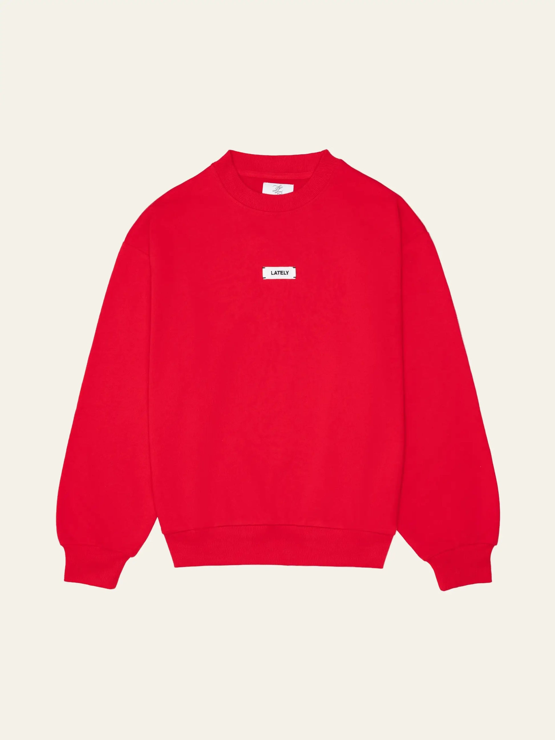 Core Crewneck Cherry Red