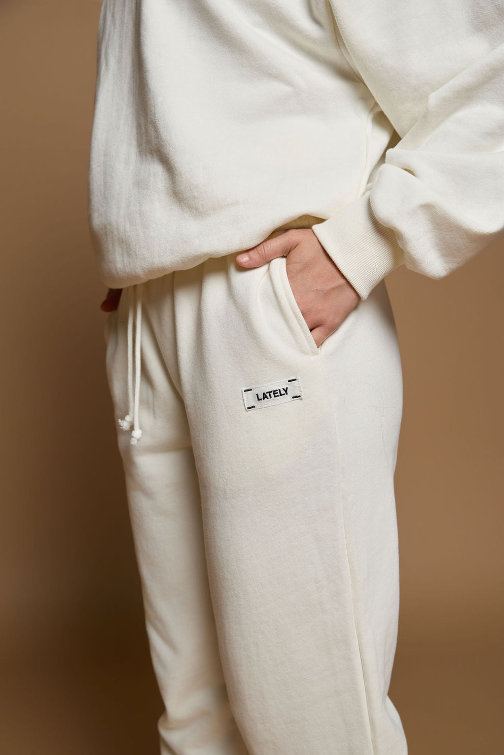 Lately Core Jogger Vanilla